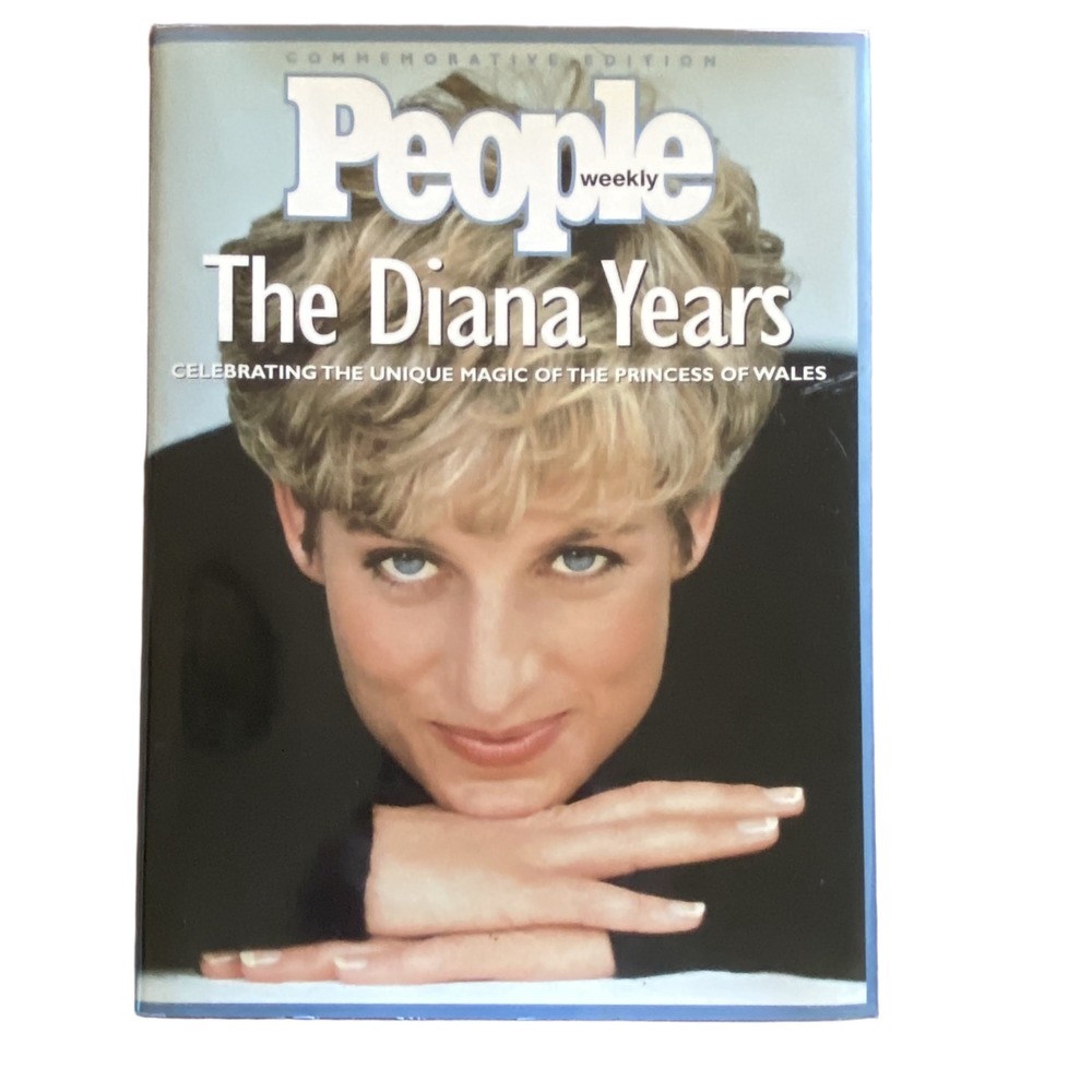 People Magazine Blue Commemorative Hardcover Coffee Table Book Royal OS